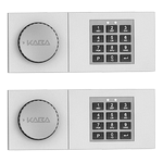 2x Elektronisches Zahlenschloss mit Notschlüssel Combi B90