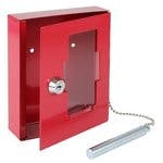 Secureo Notschlüsselkasten mit Glasbruchhammer