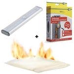 Sparpaket: Feuerfeste Dokumententasche + LED-Leuchte + Safe Dry Entfeuchter